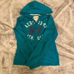 Lightly used- Aeropostale Zip-up Hoodie. Size small